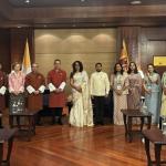 འབྲུག་གི་བློན་ཆེན་གྱིས་ ཤྲི་ལངྐའི་ བློན་ཆེན་དང་གཅིག་ཁར་ ཕྱད་ཡོདཔ།